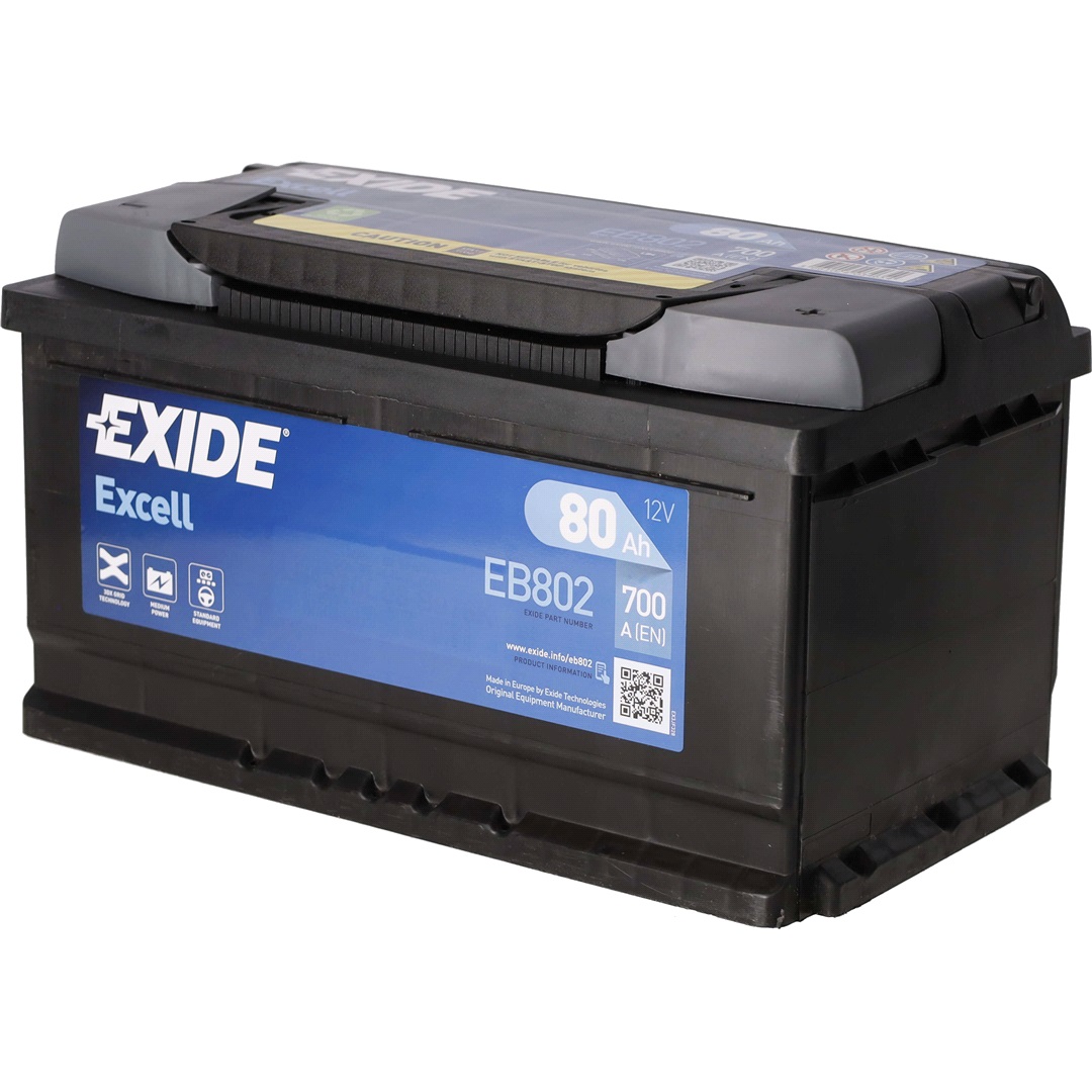 Exide Batteri - EB802 - EXCELL