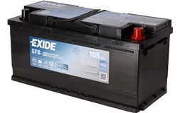 Batteri - EL1050 - EFB - (Exide)