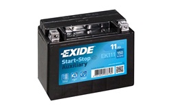 Batteri - EK111 - AGM - (Exide)