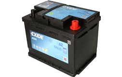 Batteri - EK620 - AGM - (Exide)