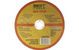 Kutteskive stål A36T 180x2x22