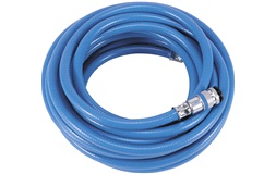 LUFTSLANGE 1/2" 10M M/KOBL, BLÅ SOFT BLÅ