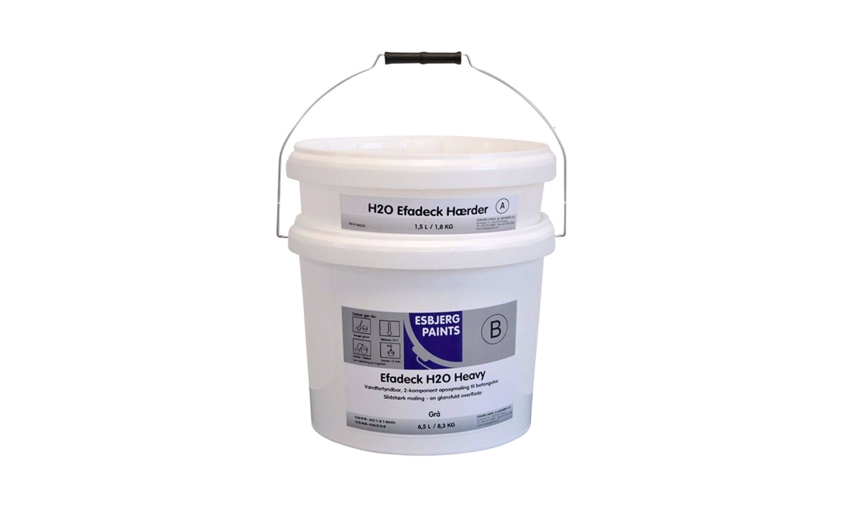  Gulvmaling Efadeck herder H2O 8 LTR