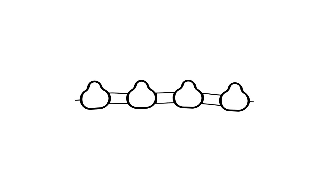  Pakning, indsugningsmanifold