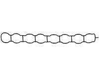  Pakning, indsugningsmanifold