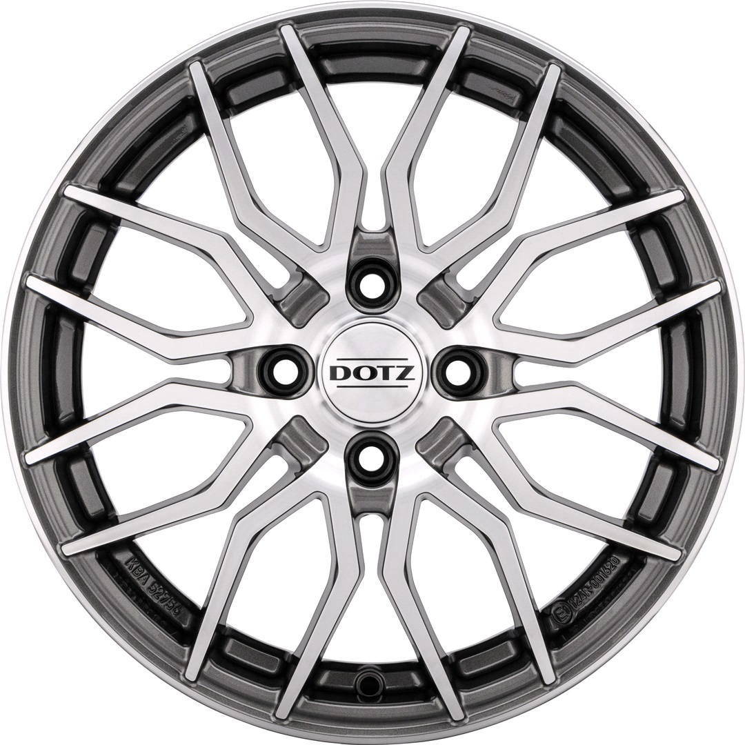DOTZ LimeRockDark DOTZ 6,5x16 4x108 ET38Ø65,1