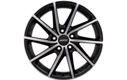 Singa Black 6x15 4x100 ET39 Ø56,6