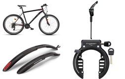 Pakkepris sykkel MTB 26" 21-gir svart