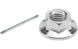 Pinnboltsett med mutter, 4 stk, RS3 50