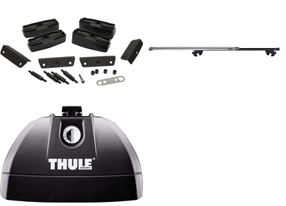 Takbøyler, Thule SlideBar Grå