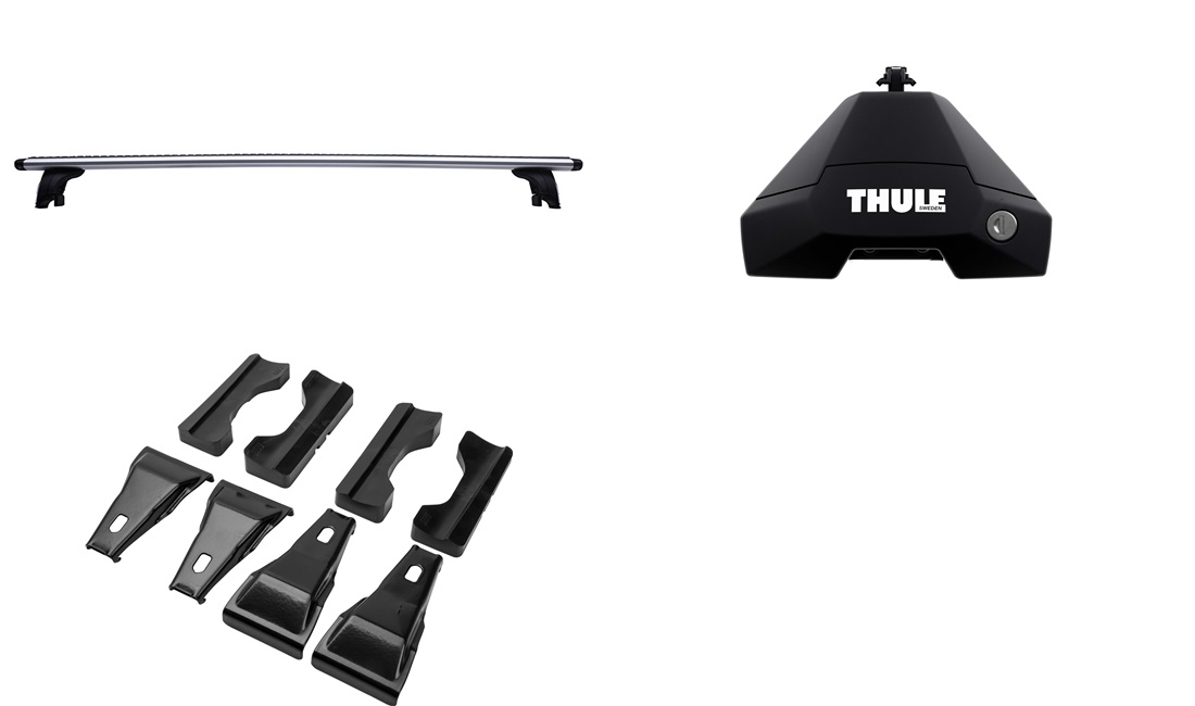  Takstativ, Thule WingBar Grå
