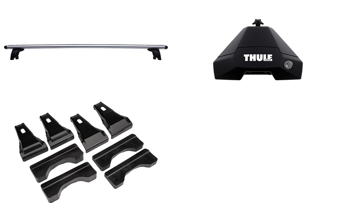  Takstativ, Thule WingBar Grå
