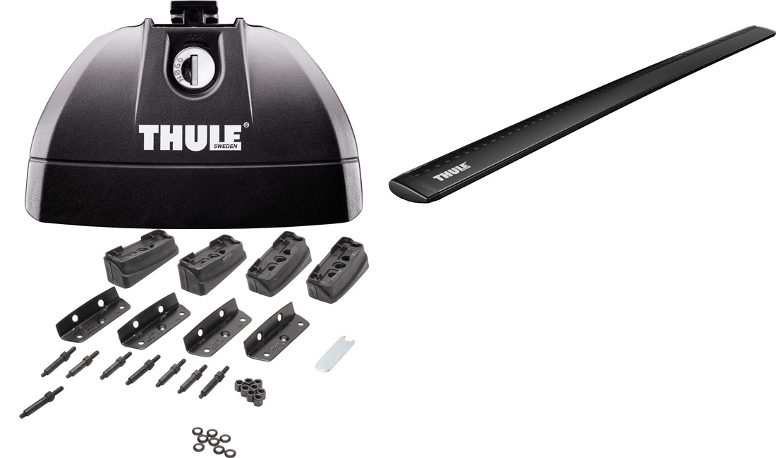  Takstativ, Thule WingBar EVO Sort