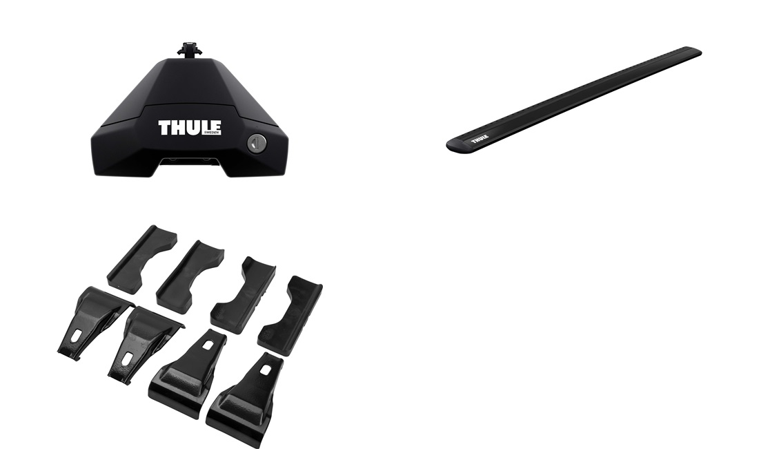  Takstänger, Thule WingBar EVO Sort