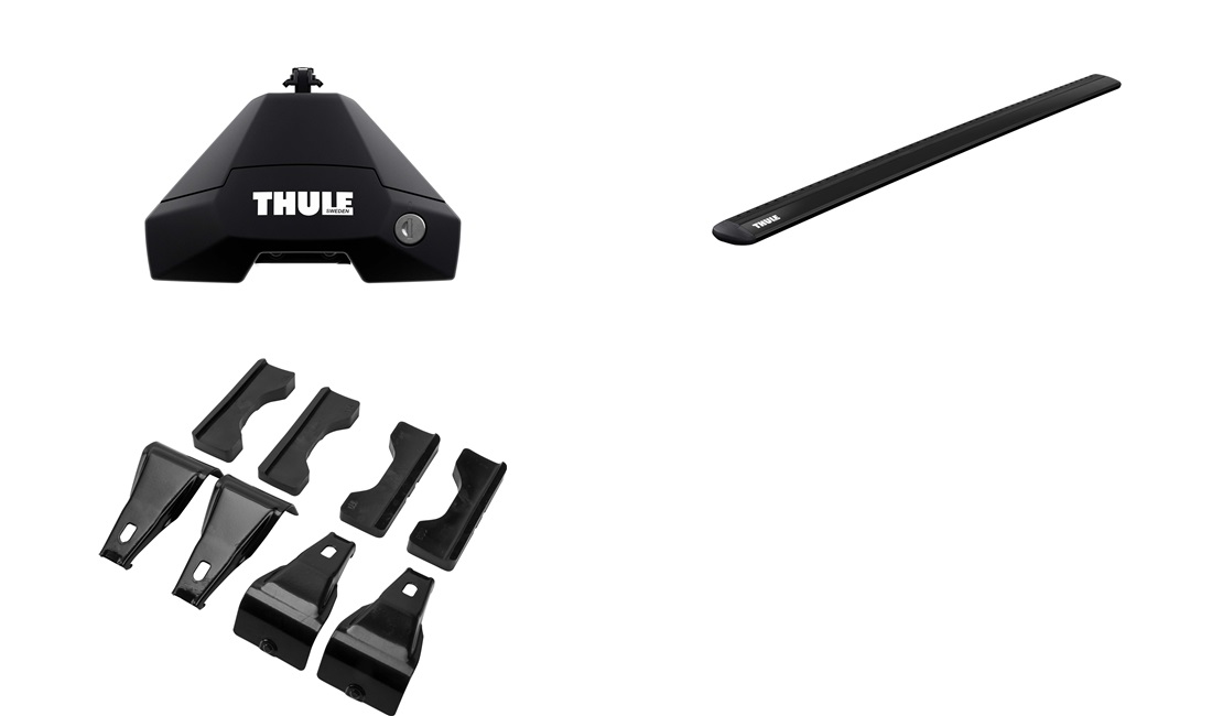  Takstänger, Thule WingBar EVO Sort