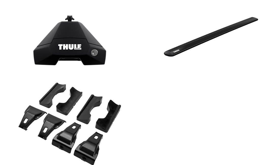  Takstänger, Thule WingBar EVO Sort