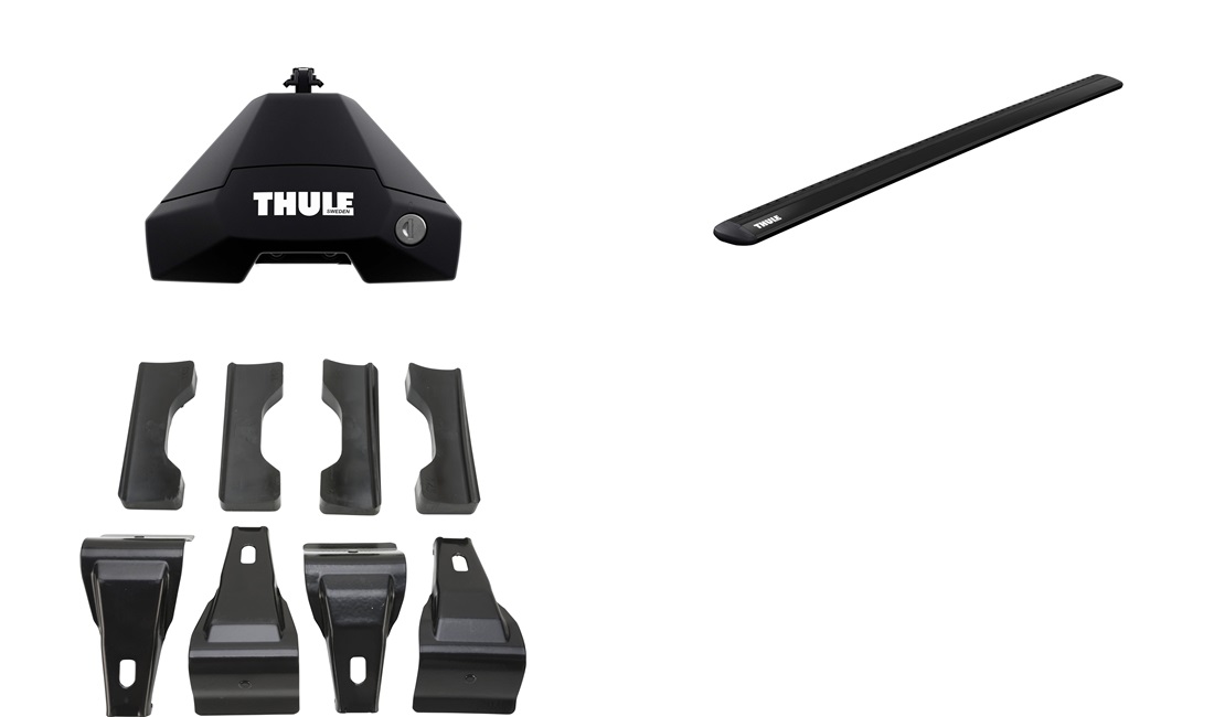  Takstänger, Thule WingBar EVO Sort