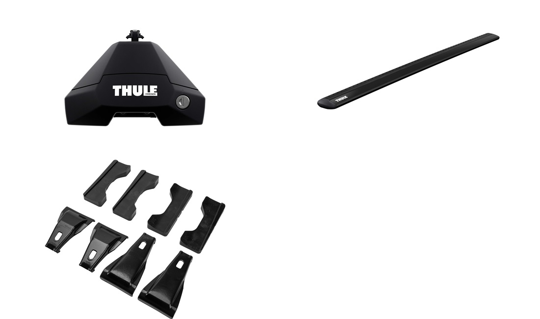  Takstänger, Thule WingBar EVO Sort