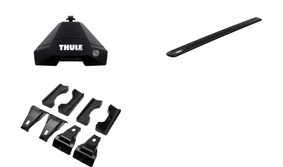  Takstänger, Thule WingBar EVO Sort