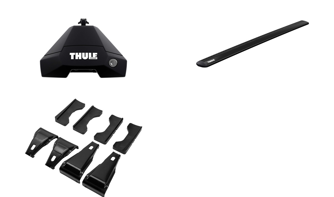  Takstänger, Thule WingBar EVO Sort