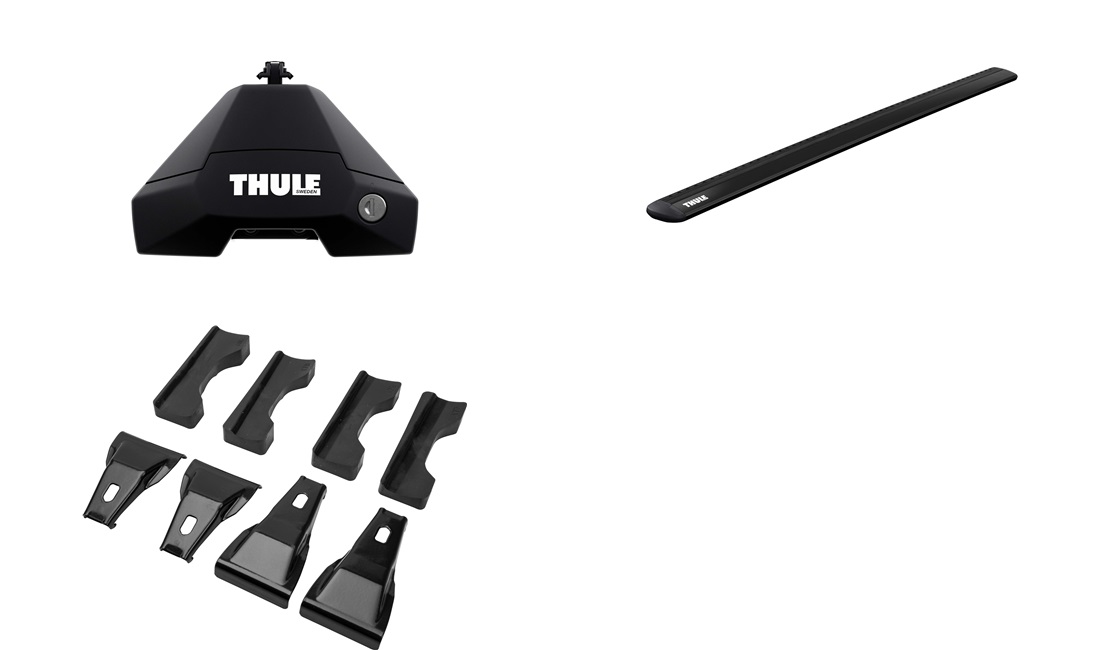  Takstänger, Thule WingBar EVO Sort