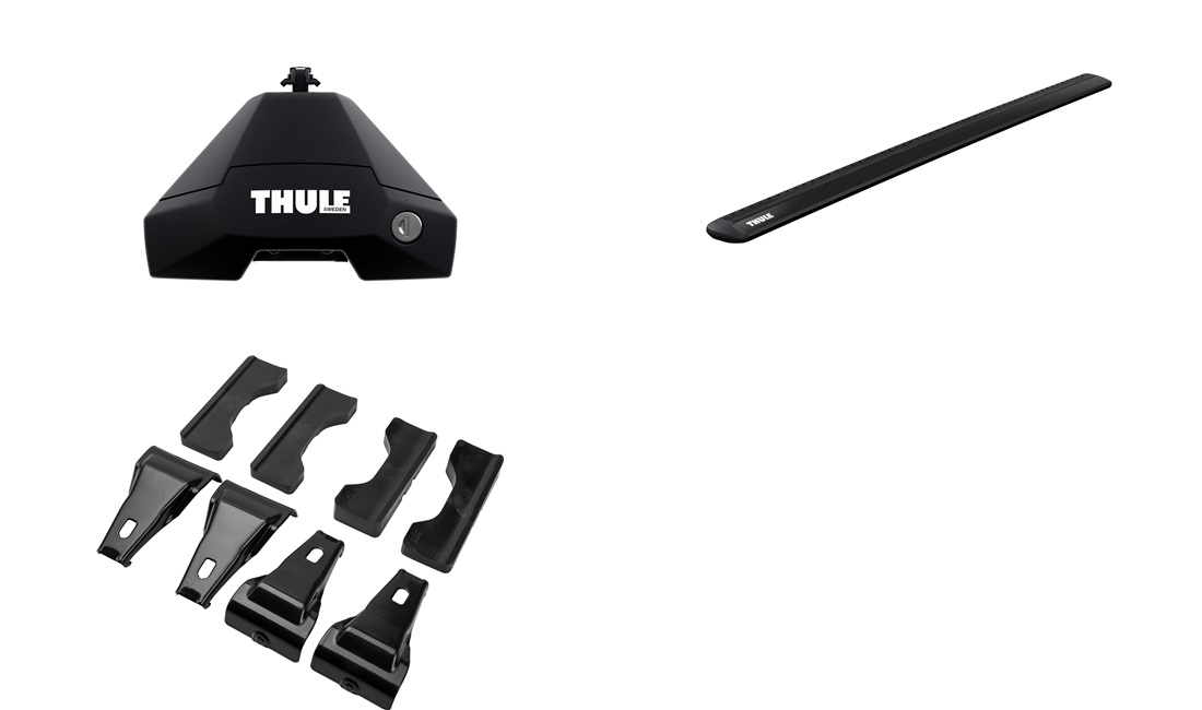  Takstativ, Thule WingBar EVO Sort