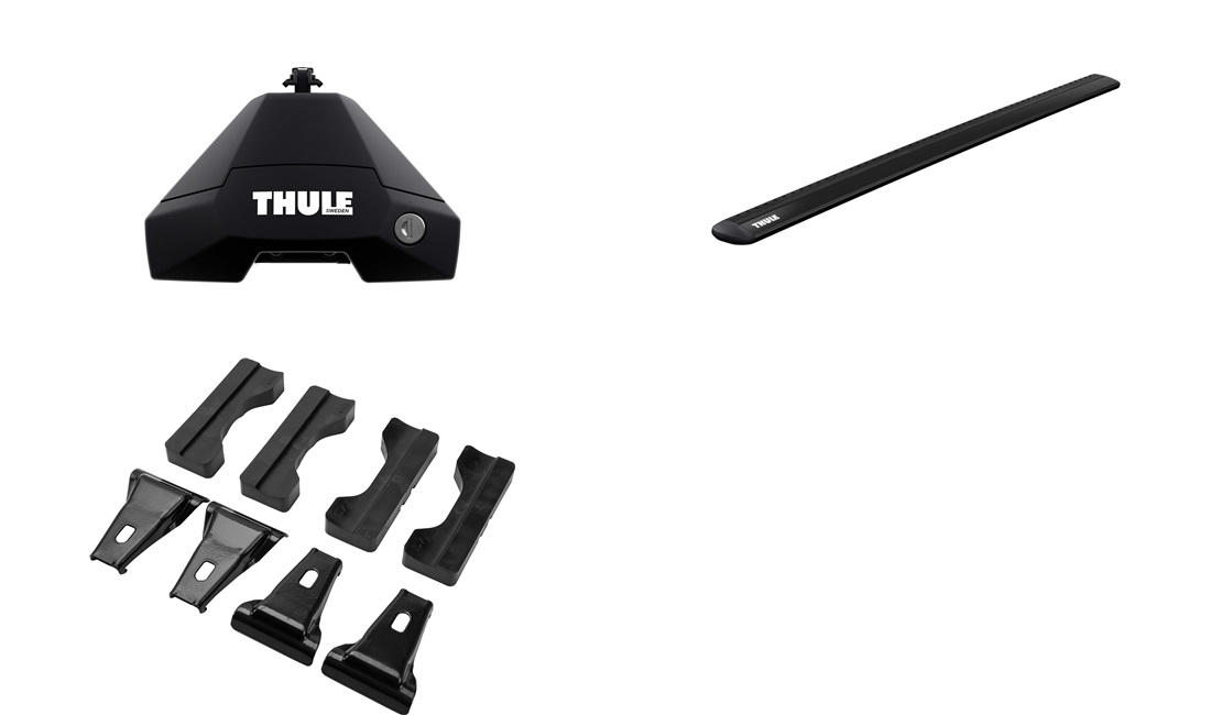  Takstänger, Thule WingBar EVO Sort