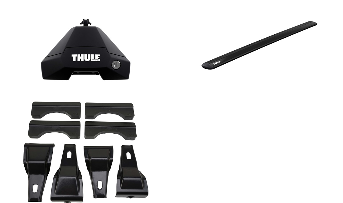  Takstänger, Thule WingBar EVO Sort