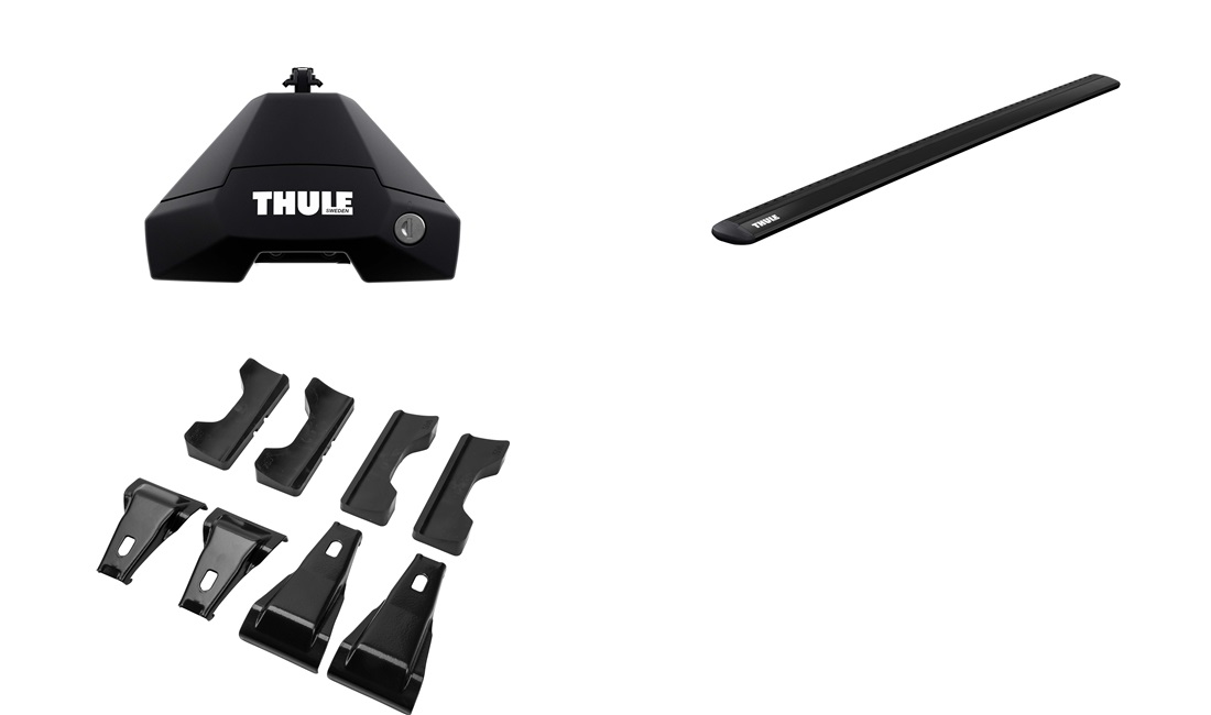  Takstänger, Thule WingBar EVO Sort