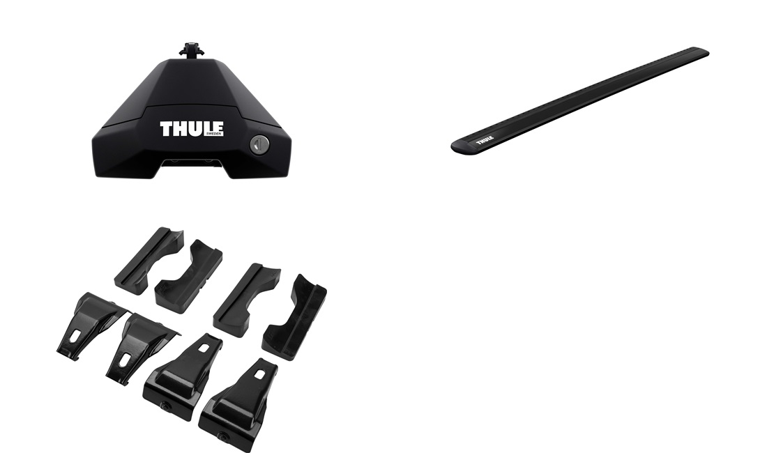  Takstänger, Thule WingBar EVO Sort