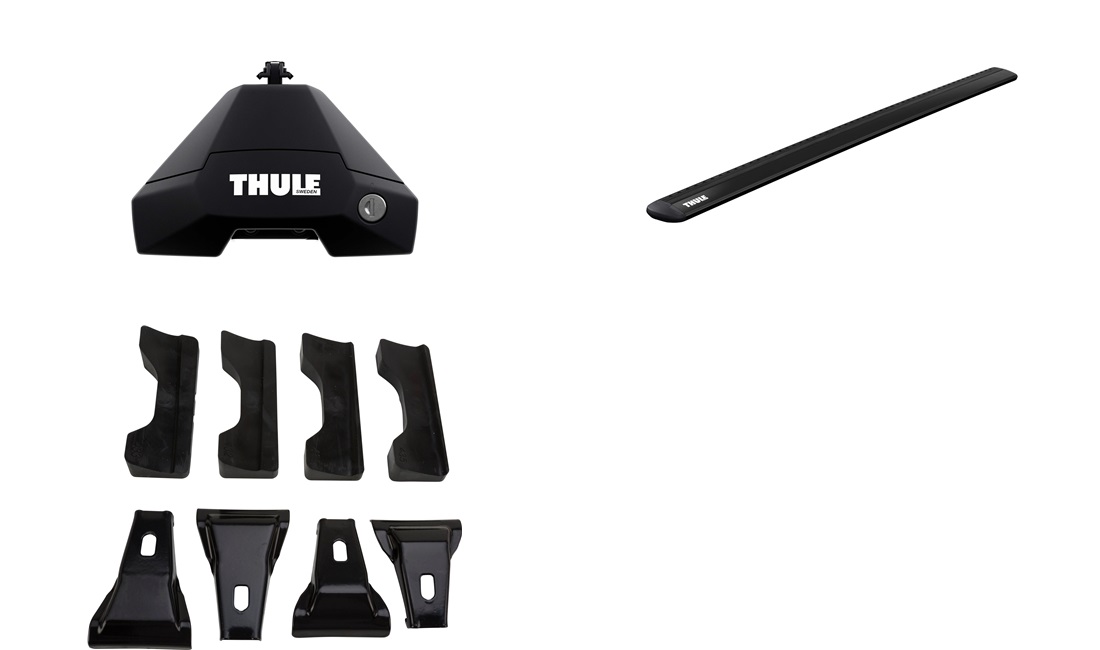  Takstänger, Thule WingBar EVO Sort