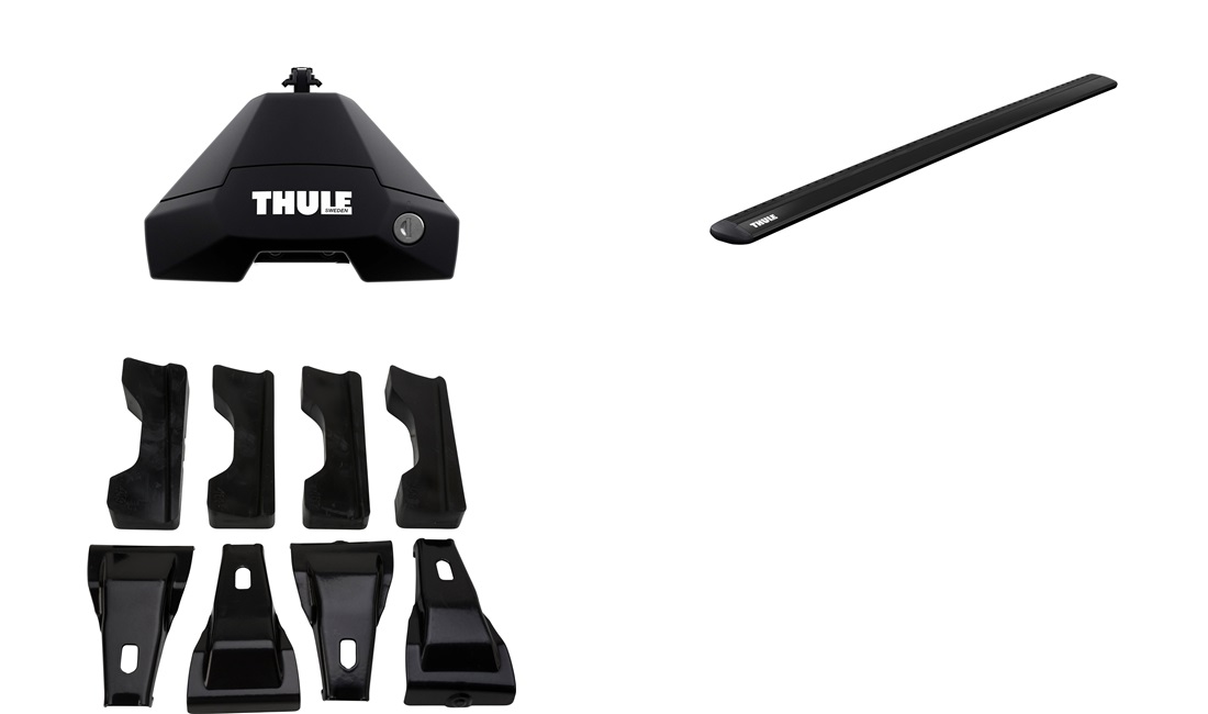  Takstänger, Thule WingBar EVO Sort