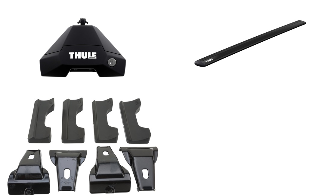  Takstänger, Thule WingBar EVO Sort