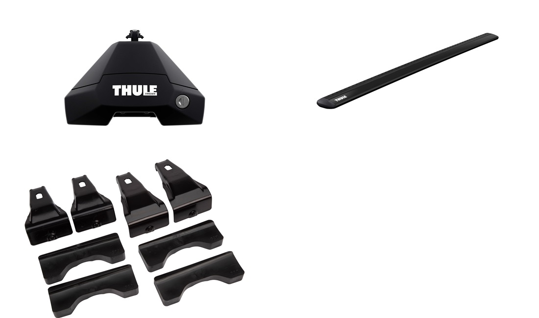  Takstänger, Thule WingBar EVO Sort