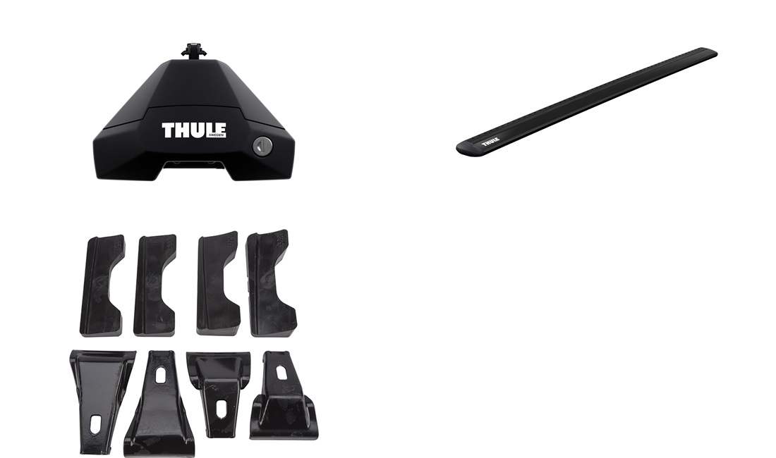  Takstänger, Thule WingBar EVO Sort