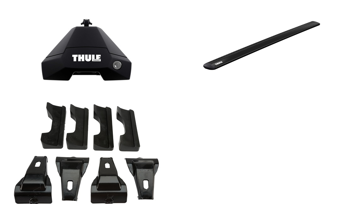  Takstänger, Thule WingBar EVO Sort