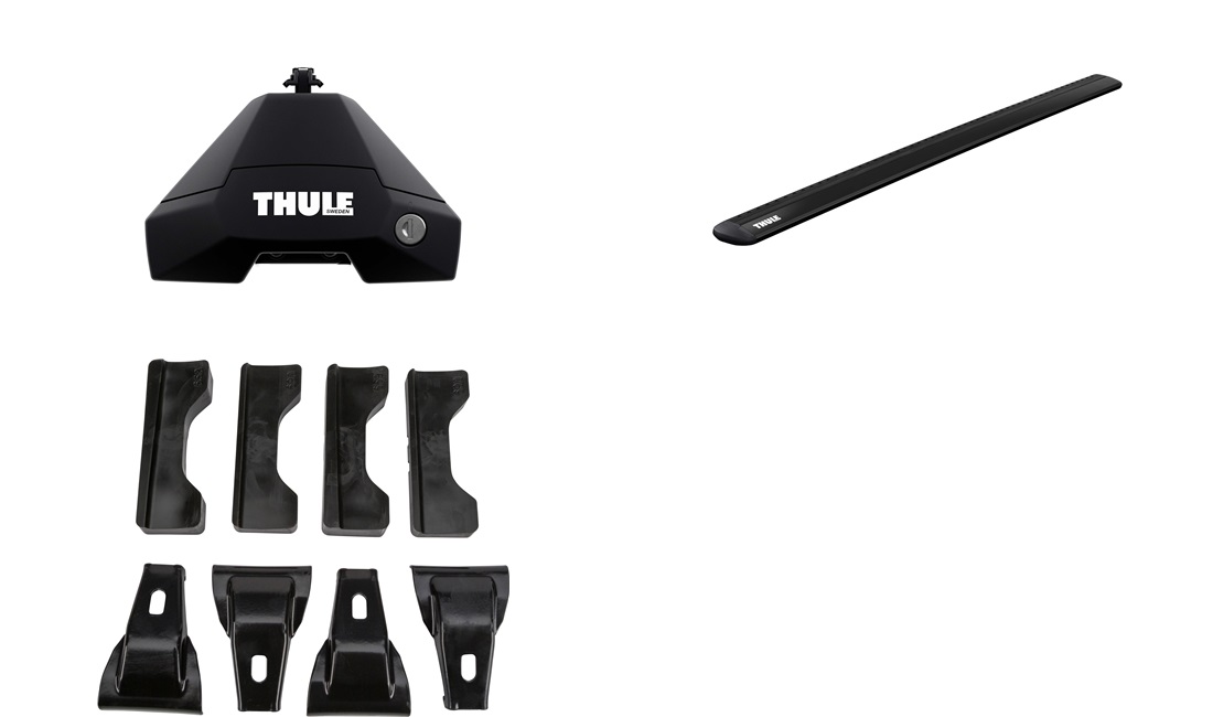  Tagbøjler, Thule WingBar EVO Sort