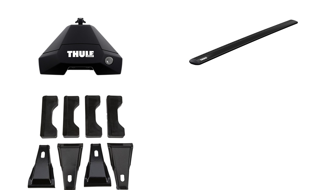  Takstänger, Thule WingBar EVO Sort