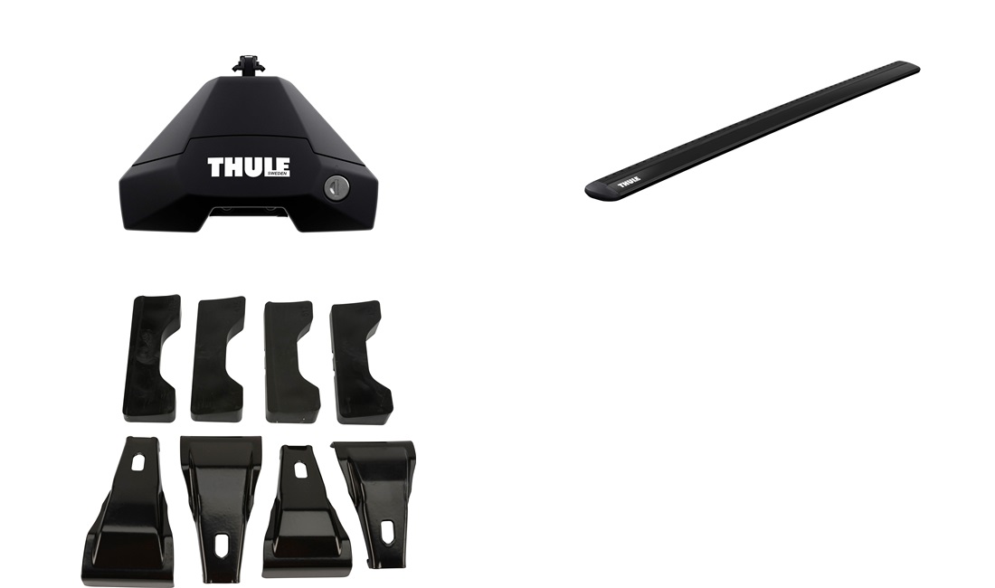  Tagbøjler, Thule WingBar EVO Sort