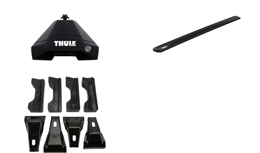  Tagbøjler, Thule WingBar EVO Sort