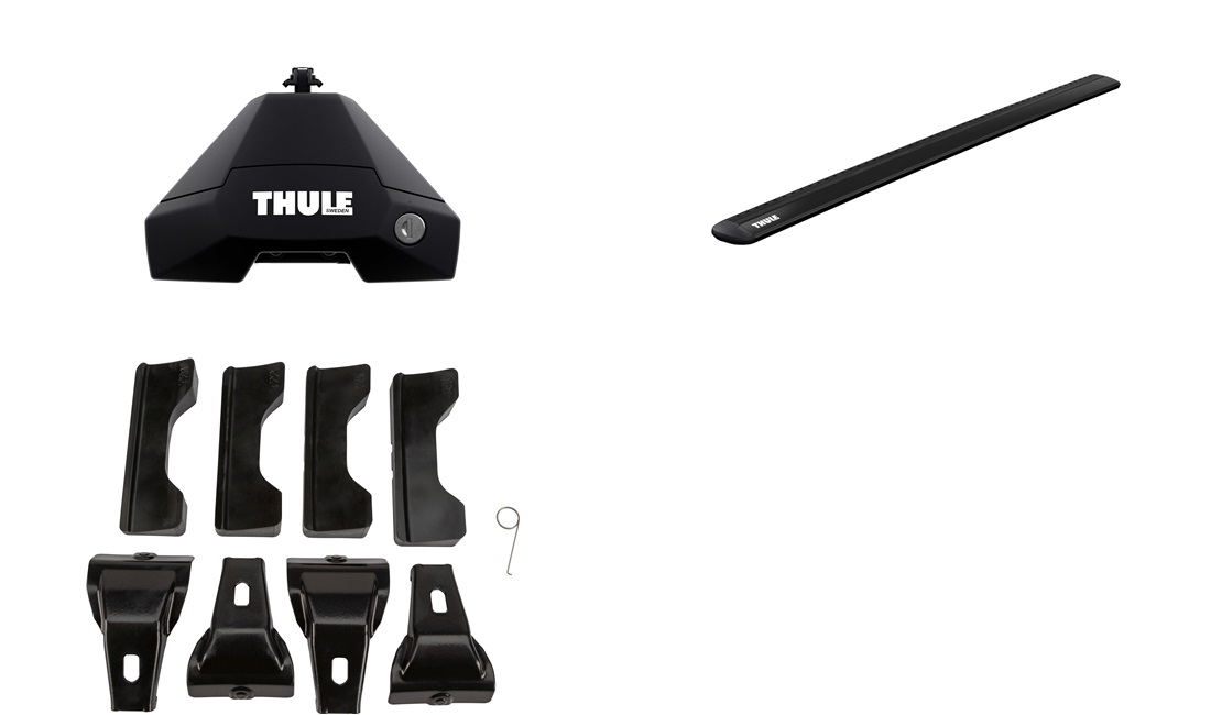  Takstänger, Thule WingBar EVO Sort