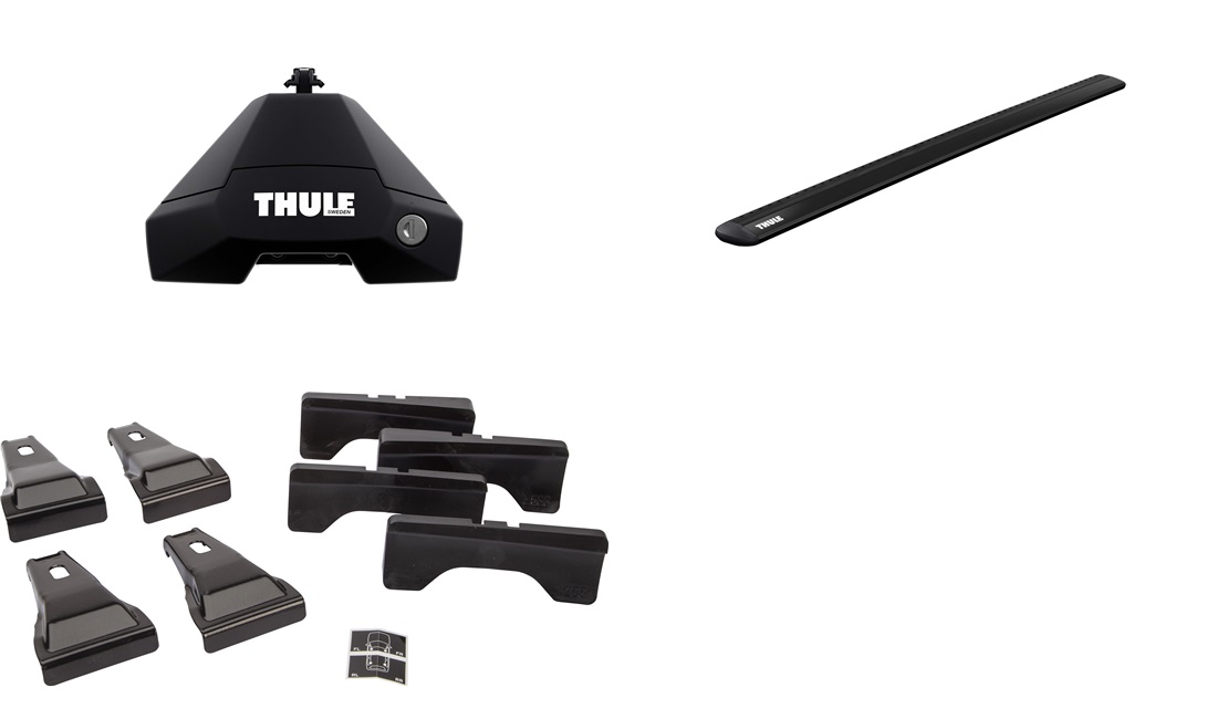  Takstänger, Thule WingBar EVO Sort