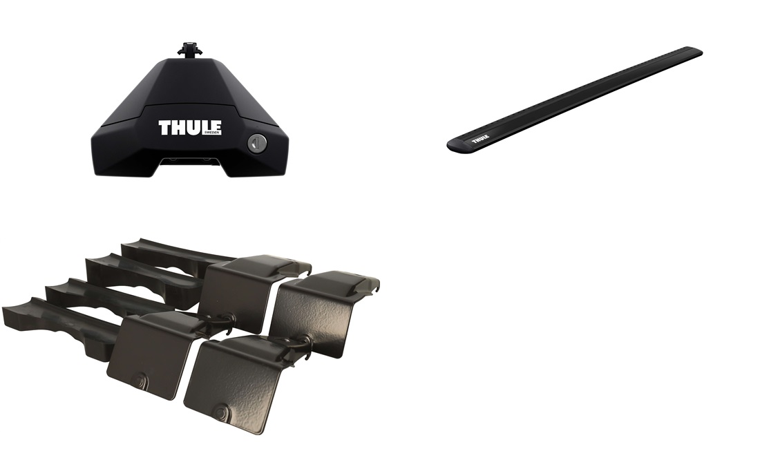  Takstänger, Thule WingBar EVO Sort