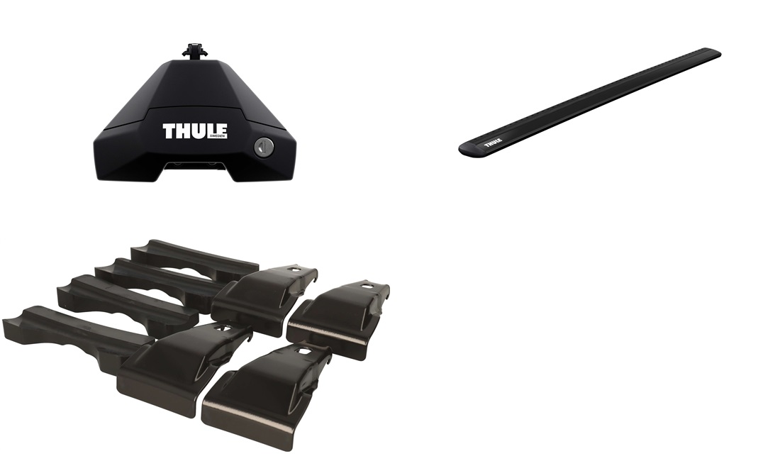  Takstänger, Thule WingBar EVO Sort