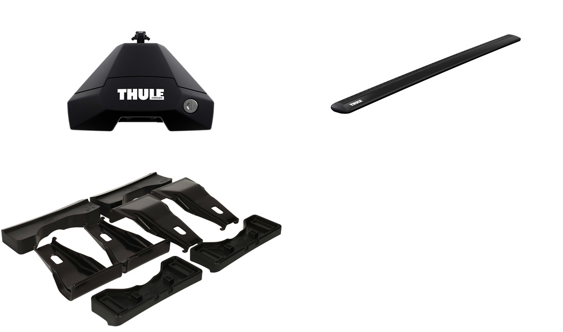  Takstänger, Thule WingBar EVO Sort