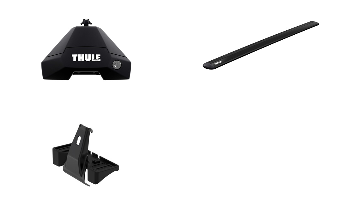  Takräcken, Thule WingBar EVO Svart