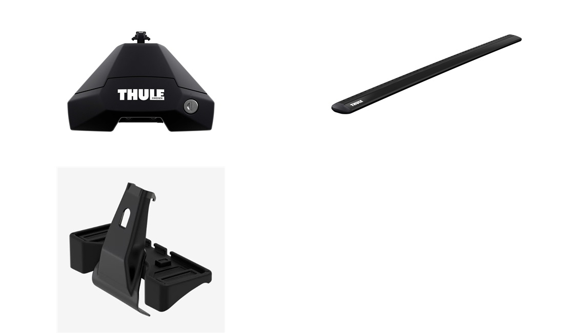  Takräcken, Thule WingBar EVO Svart