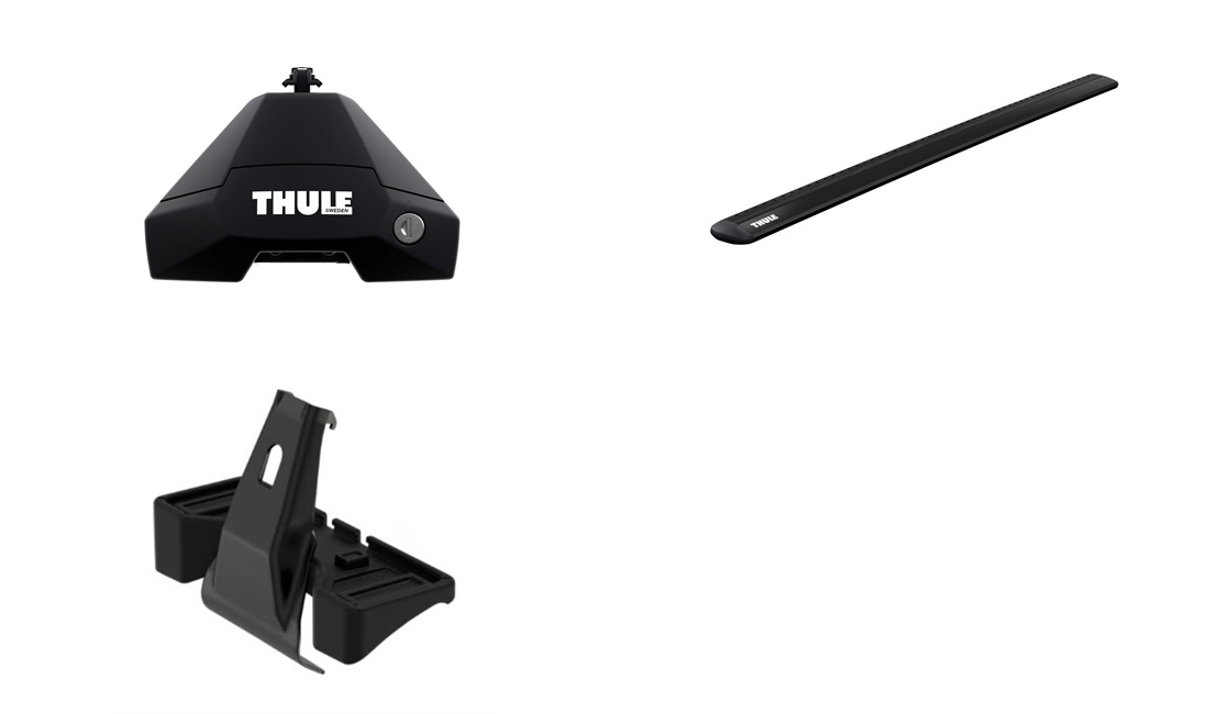  Takräcken, Thule WingBar EVO Svart