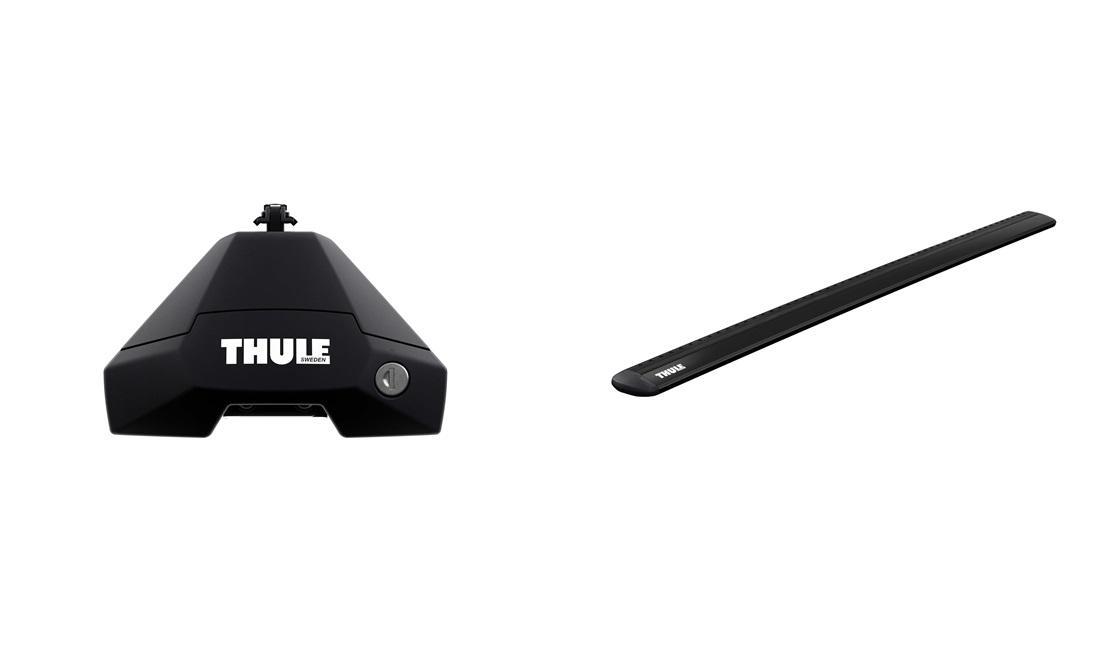  Tagbøjler, Thule WingBar EVO Sort