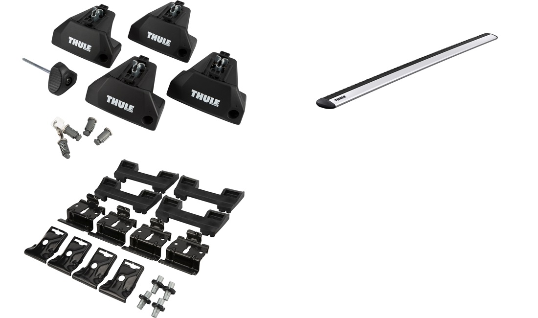  Takstativ, Thule WingBar EVO Grå